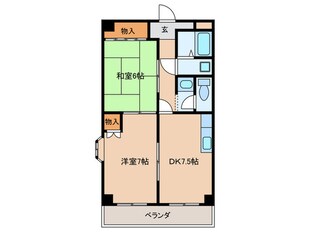 マンションブランの物件間取画像